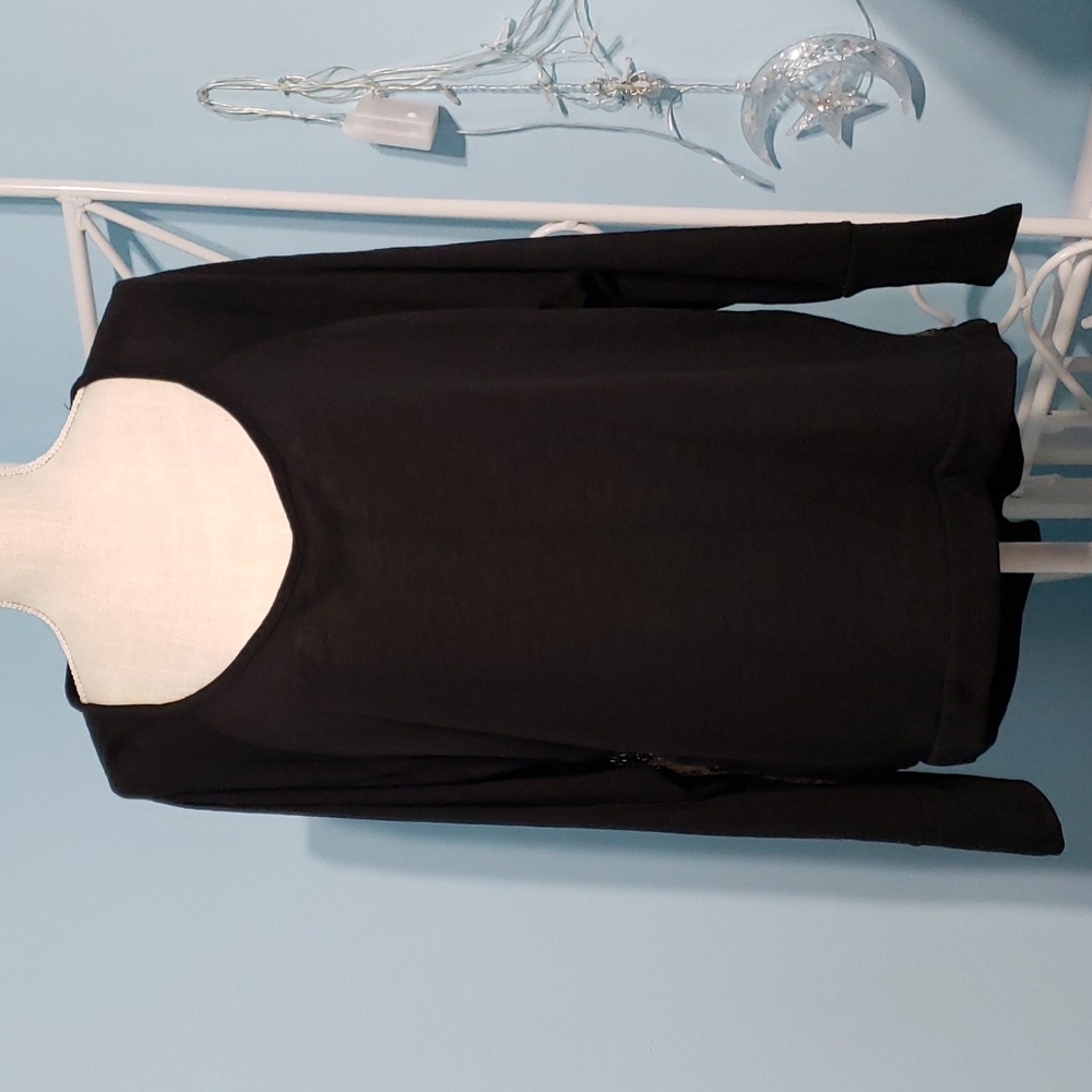 Skull Lace Back Top